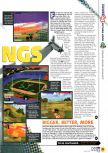 Scan of the preview of Aero Fighters Assault published in the magazine N64 04, page 1