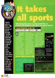 Scan of the preview of NFL Quarterback Club '98 published in the magazine N64 04, page 9