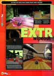 Scan of the preview of Extreme-G published in the magazine N64 05, page 1