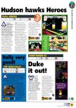 Scan of the preview of Duke Nukem 64 published in the magazine N64 05, page 1