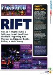 Scan of the review of Dark Rift published in the magazine N64 05, page 2