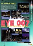 Scan of the preview of Goldeneye 007 published in the magazine N64 05, page 2