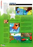 Scan of the walkthrough of Super Mario 64 published in the magazine N64 05, page 3