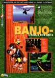 Scan de la preview de Banjo-Kazooie paru dans le magazine N64 05, page 1