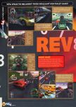 Scan of the preview of Rev Limit published in the magazine N64 06, page 15