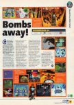 Scan of the preview of Bomberman 64 published in the magazine N64 06, page 1