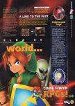 Scan of the preview of The Legend Of Zelda: Ocarina Of Time published in the magazine N64 06, page 20
