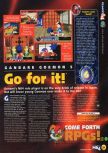 Scan of the preview of Mystical Ninja Starring Goemon published in the magazine N64 06, page 11