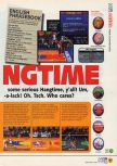 Scan du test de NBA Hangtime paru dans le magazine N64 06, page 2