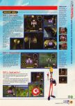 Scan of the walkthrough of  published in the magazine N64 06, page 8