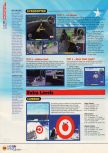 Scan of the walkthrough of Pilotwings 64 published in the magazine N64 06, page 9