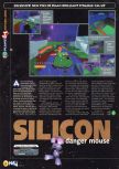 Scan of the preview of Space Station Silicon Valley published in the magazine N64 06, page 18