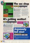 Scan of the preview of UEFA Soccer '98 published in the magazine N64 07, page 8