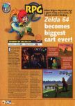 Scan of the preview of The Legend Of Zelda: Ocarina Of Time published in the magazine N64 07, page 7