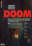 Scan of the review of Doom 64 published in the magazine N64 07, page 1