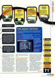 Scan of the review of F1 Pole Position 64 published in the magazine N64 07, page 4