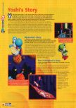 Scan of the preview of Yoshi's Story published in the magazine N64 07, page 3