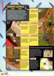 Scan of the walkthrough of Blast Corps published in the magazine N64 08, page 7