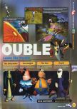 Scan of the preview of Tonic Trouble published in the magazine N64 10, page 2