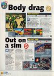 Scan of the preview of SimCity 2000 published in the magazine N64 10, page 1