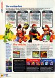 Scan of the review of Diddy Kong Racing published in the magazine N64 10, page 3