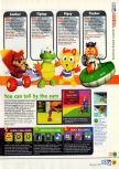 Scan of the review of Diddy Kong Racing published in the magazine N64 10, page 4