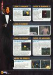 Scan of the walkthrough of Goldeneye 007 published in the magazine N64 10, page 3