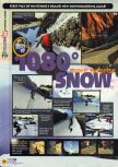 Scan de la preview de 1080 Snowboarding paru dans le magazine N64 11, page 1