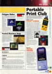 Scan of the article Space World 1997 published in the magazine N64 11, page 17