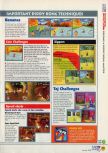 Scan of the walkthrough of Diddy Kong Racing published in the magazine N64 11, page 2