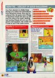 Scan of the walkthrough of Diddy Kong Racing published in the magazine N64 11, page 3