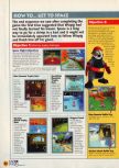 Scan of the walkthrough of Diddy Kong Racing published in the magazine N64 11, page 5