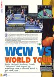 Scan of the review of WCW vs. NWO: World Tour published in the magazine N64 12, page 1