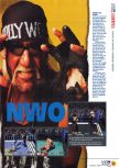 Scan of the review of WCW vs. NWO: World Tour published in the magazine N64 12, page 2