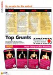 Scan of the review of WCW vs. NWO: World Tour published in the magazine N64 12, page 3
