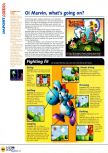 Scan of the review of Yoshi's Story published in the magazine N64 12, page 3
