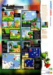 Scan of the review of Yoshi's Story published in the magazine N64 12, page 4