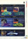 Scan of the walkthrough of Extreme-G published in the magazine N64 12, page 4