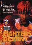 Scan of the review of Fighters Destiny published in the magazine N64 13, page 1