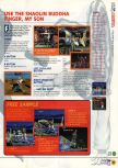 Scan of the review of Fighters Destiny published in the magazine N64 13, page 4