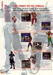 Scan of the review of Fighters Destiny published in the magazine N64 13, page 5
