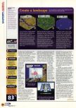 Scan of the review of SimCity 2000 published in the magazine N64 13, page 3