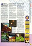 Scan of the review of Mystical Ninja Starring Goemon published in the magazine N64 14, page 8