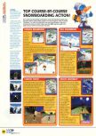 Scan of the review of Snowboard Kids published in the magazine N64 14, page 3