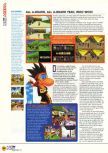 Scan of the review of Snowboard Kids published in the magazine N64 14, page 5