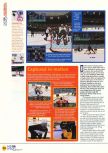 Scan of the review of NHL Breakaway 98 published in the magazine N64 14, page 3
