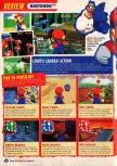 Scan of the review of Super Mario 64 published in the magazine Nintendo Official Magazine 54, page 5