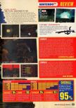 Scan of the review of Turok: Dinosaur Hunter published in the magazine Nintendo Official Magazine 54, page 6