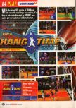 Scan of the preview of NBA Hangtime published in the magazine Nintendo Official Magazine 54, page 7
