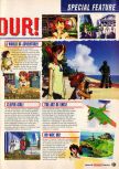 Scan of the preview of Wonder Project J2 published in the magazine Nintendo Official Magazine 54, page 12